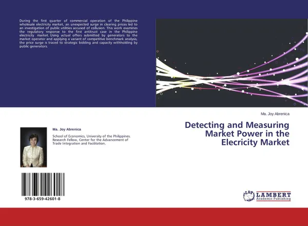 Обложка книги Detecting and Measuring Market Power in the Elecricity Market, Ma. Joy Abrenica