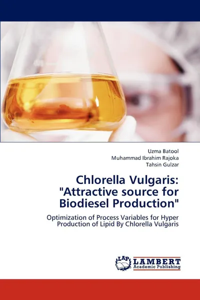 Обложка книги Chlorella Vulgaris. 