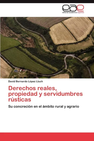 Обложка книги Derechos Reales, Propiedad y Servidumbres Rusticas, David Bernardo L. Pez Lluch, David Bernardo Lopez Lluch