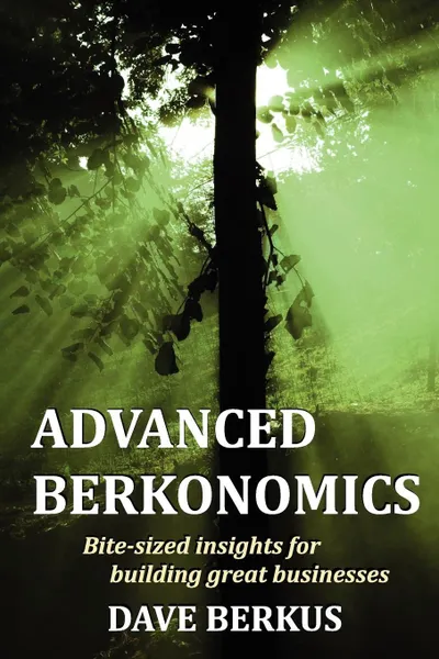 Обложка книги Advanced Berkonomics, Dave Berkus