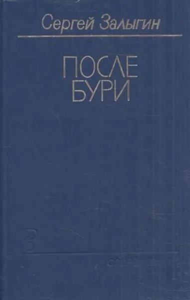 Обложка книги После бури, Сергей Залыгин