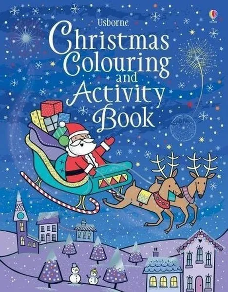 Обложка книги Christmas Colouring and Activity Book, Kirsteen Robson