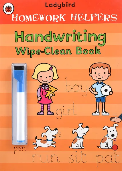 Обложка книги Ladybird Homework Helpers: Handwriting Wipe-Clean Book, Ladybird,