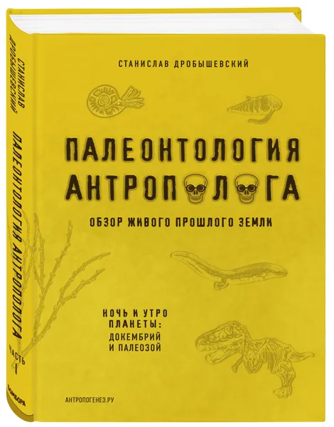 Обложка книги Палеонтология антрополога, Дробышевский Станислав Владимирович