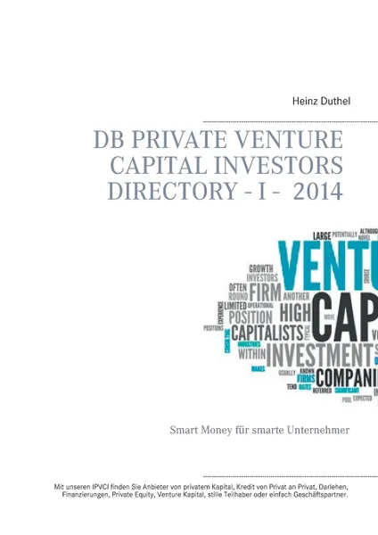 Обложка книги DB Private Venture Capital Investors Directory  I - 2014, Heinz Duthel