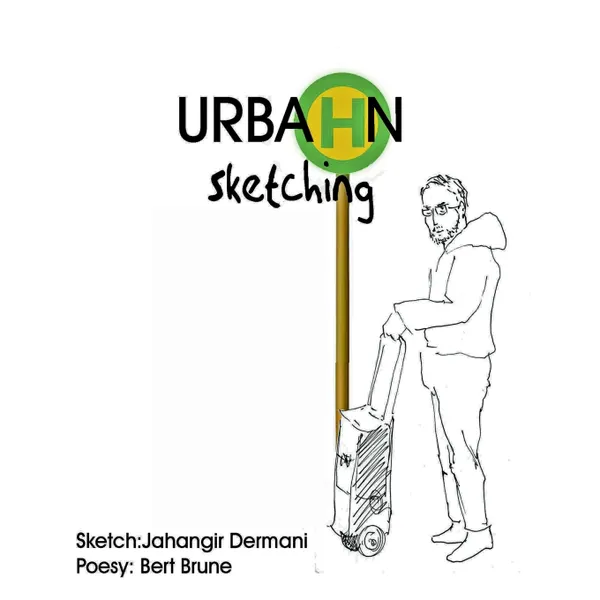 Обложка книги Urba(h)n Sketching, Jahangir Dermani, Bert Brune