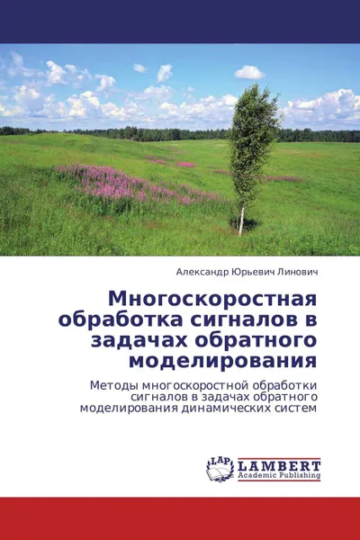 Обложка книги Многоскоростная обработка сигналов в задачах обратного моделирования, Александр Юрьевич Линович