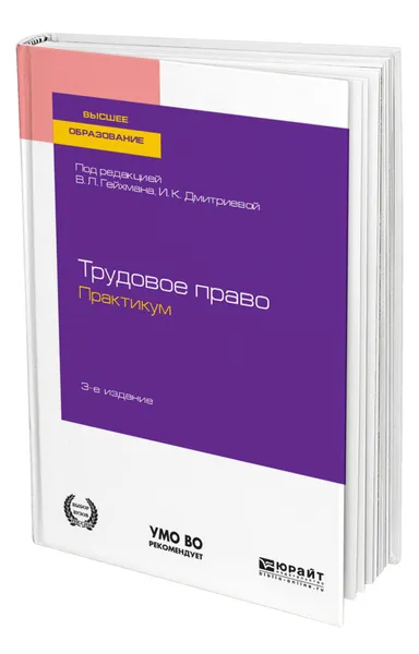 Обложка книги Трудовое право. Практикум, Гейхман Владимир Львович