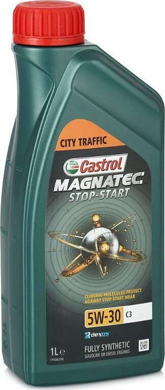 фото Моторное масло CASTROL Magnatec Stop-Start C3, синтетическое, 5W-30, 1 л 1572FA