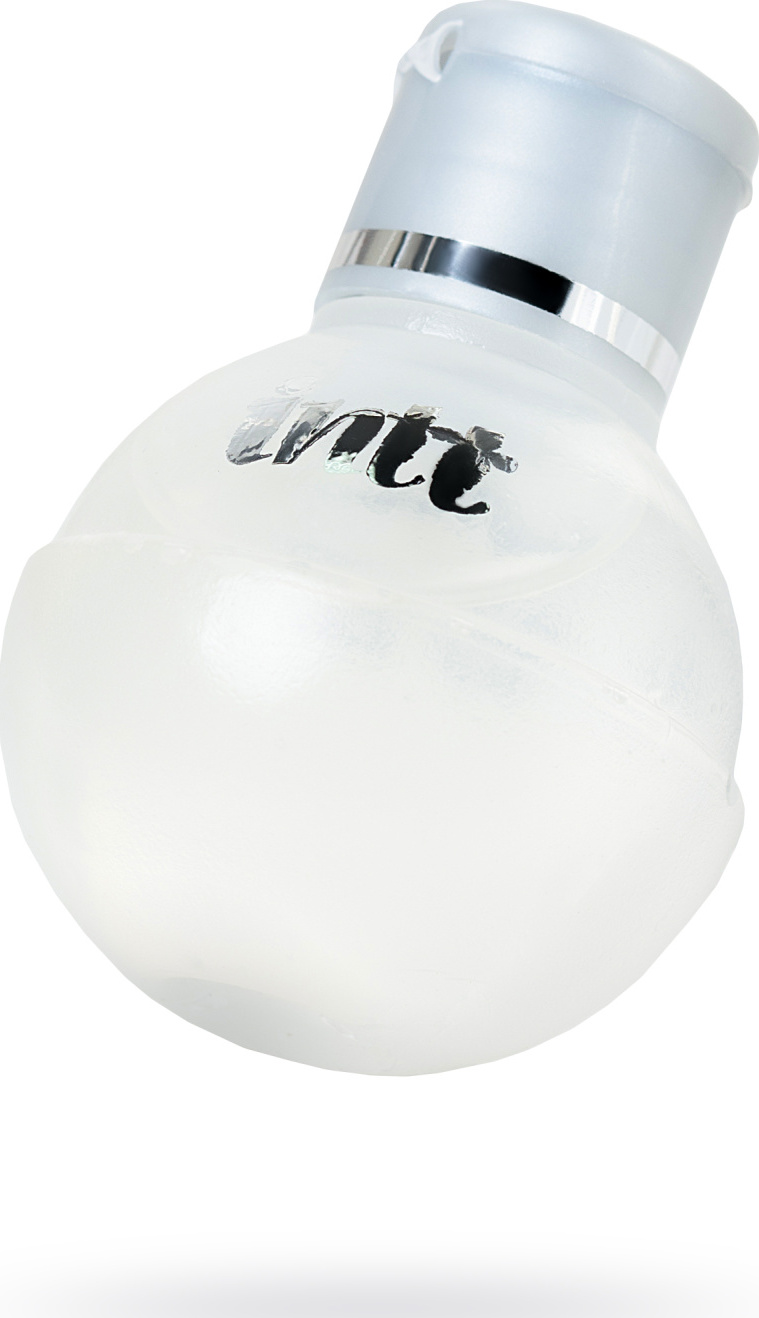 фото Массажное масло для поцелуев INTT FRUIT SEXY Cotton Candy с разогревающим эффектом и со вкусом сахарной ваты, 40 мл.