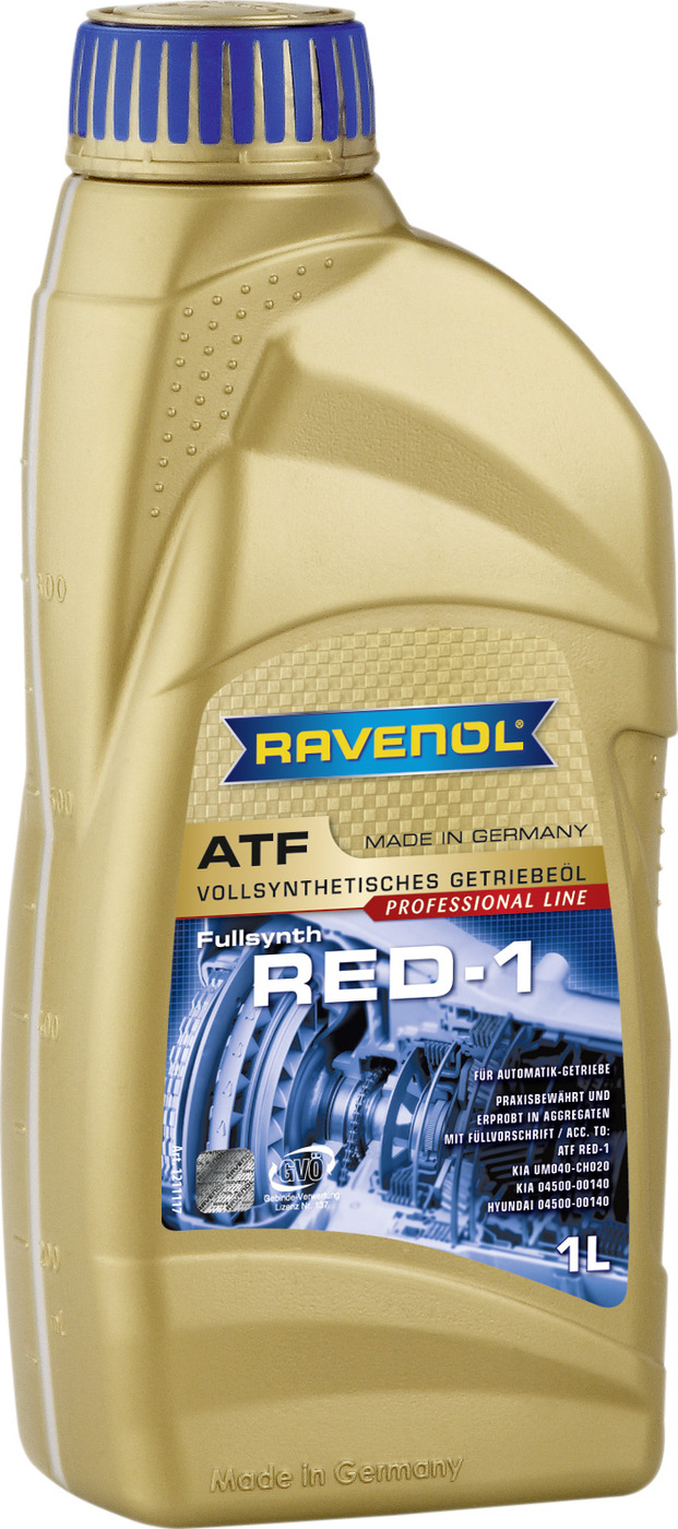 фото Трансмиссионное масло RAVENOL ATF RED-1 ( 1л)