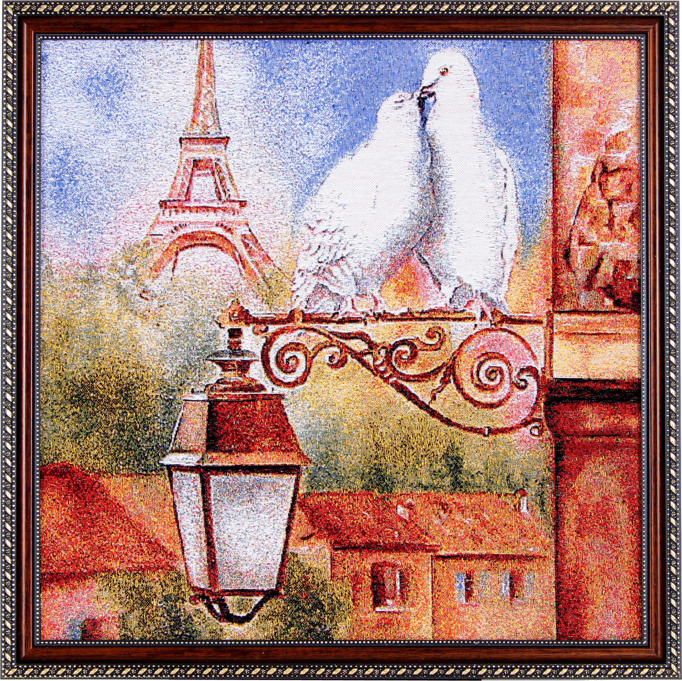 фото Гобелен картина интерьерная Магазин гобеленов "Париж весной" 48*48 см