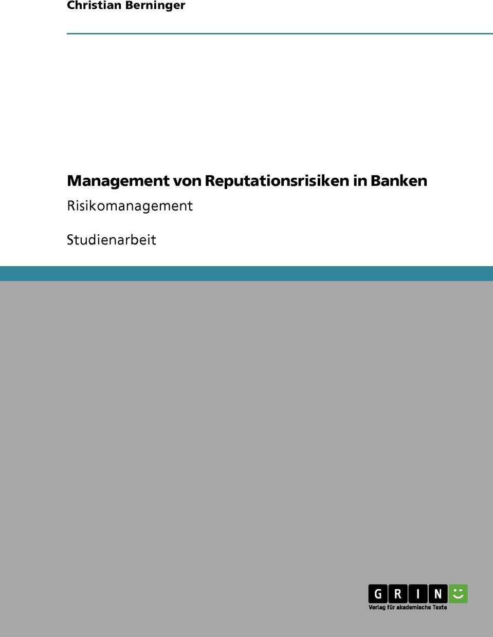 фото Management von Reputationsrisiken in Banken