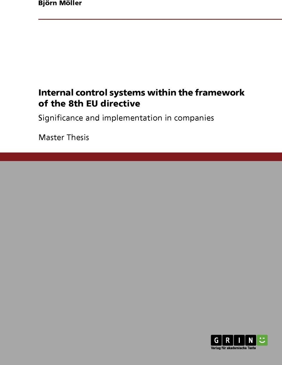 фото Internal control systems within the framework of the 8th EU directive