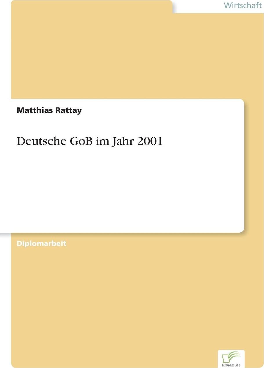 фото Deutsche GoB im Jahr 2001