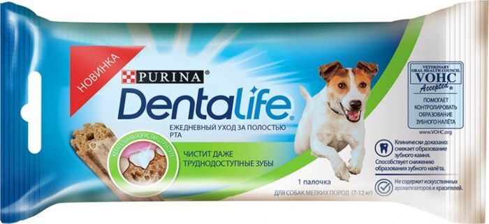 фото Лакомства для собак мелких пород DentaLife, 16 г