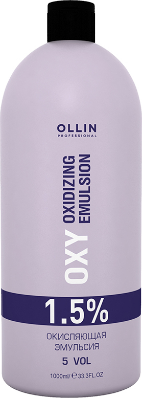 фото OLLIN performance OXY 1,5% 5vol. Окисляющая эмульсия 1000мл/ Oxidizing Emulsion