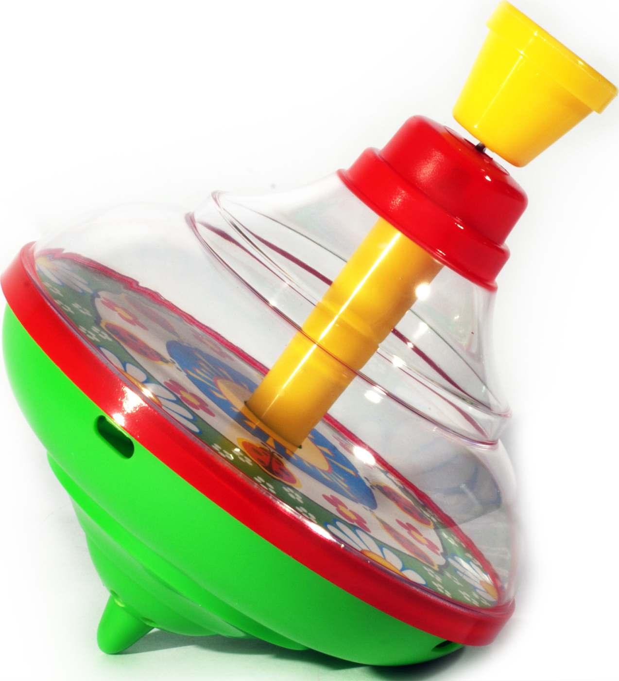 Юла малая прозрачная 12 см - купить с доставкой по выгодным ценам в ...