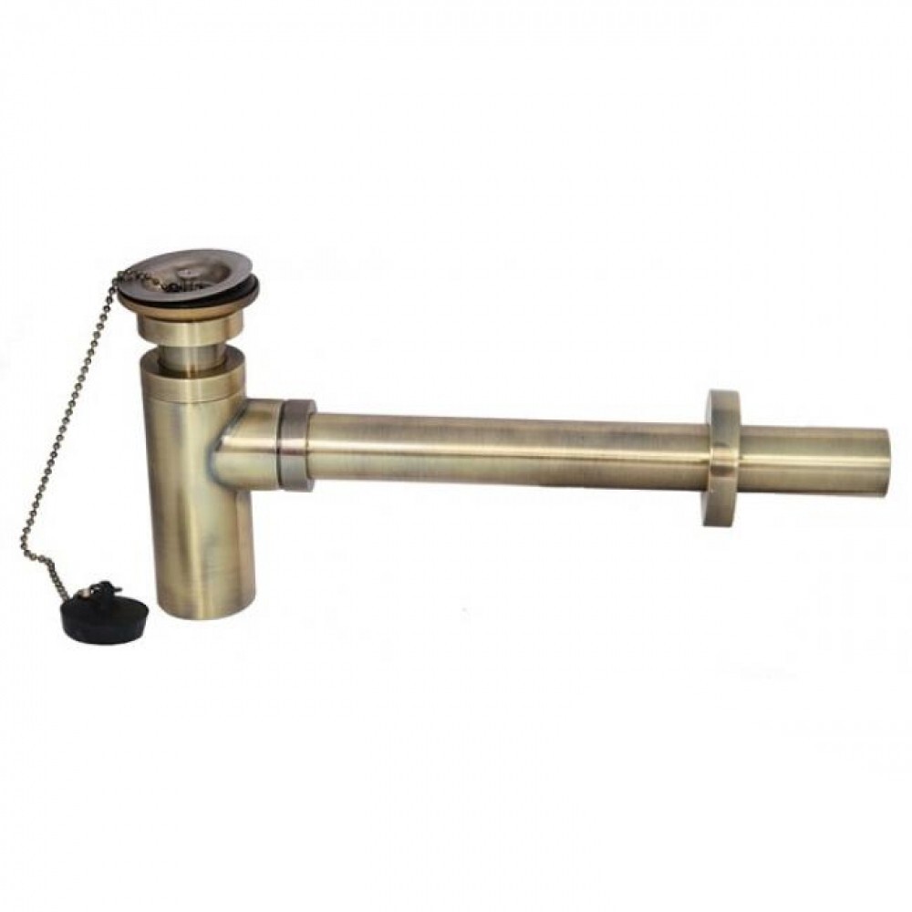 Сифон для раковины Kaiser 958Z-An Antique Bronze с выпуском — купить в ...