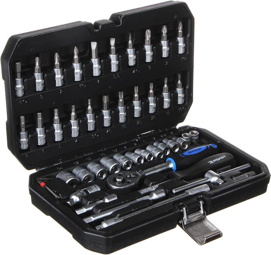 Набор автоинструментов Рокот, 736-125, 46 предметов - купить по ...