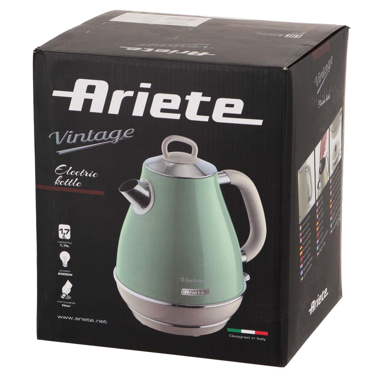 Чайник ariete vintage. Ariete Vintage чайник 2869. Чайник электрический Ариэте Винтаж. Чайник Ariete Vintage 2869 зеленый. Электрочайник Ariete 2869/04 Vintage Green электрочайник Ariete 2869/04 Vintage Green.