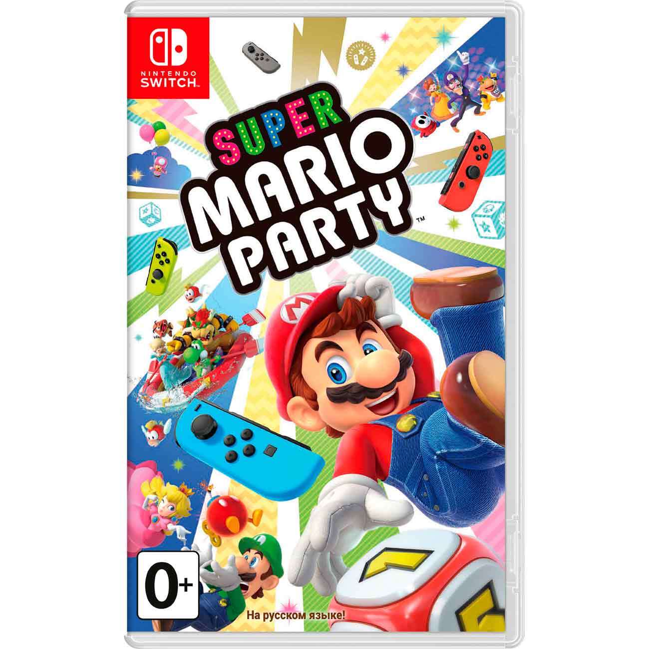 Игра Super Mario Party (Nintendo Switch, Русская версия, Английская версия)  купить по низкой цене с доставкой в интернет-магазине OZON (244733319)