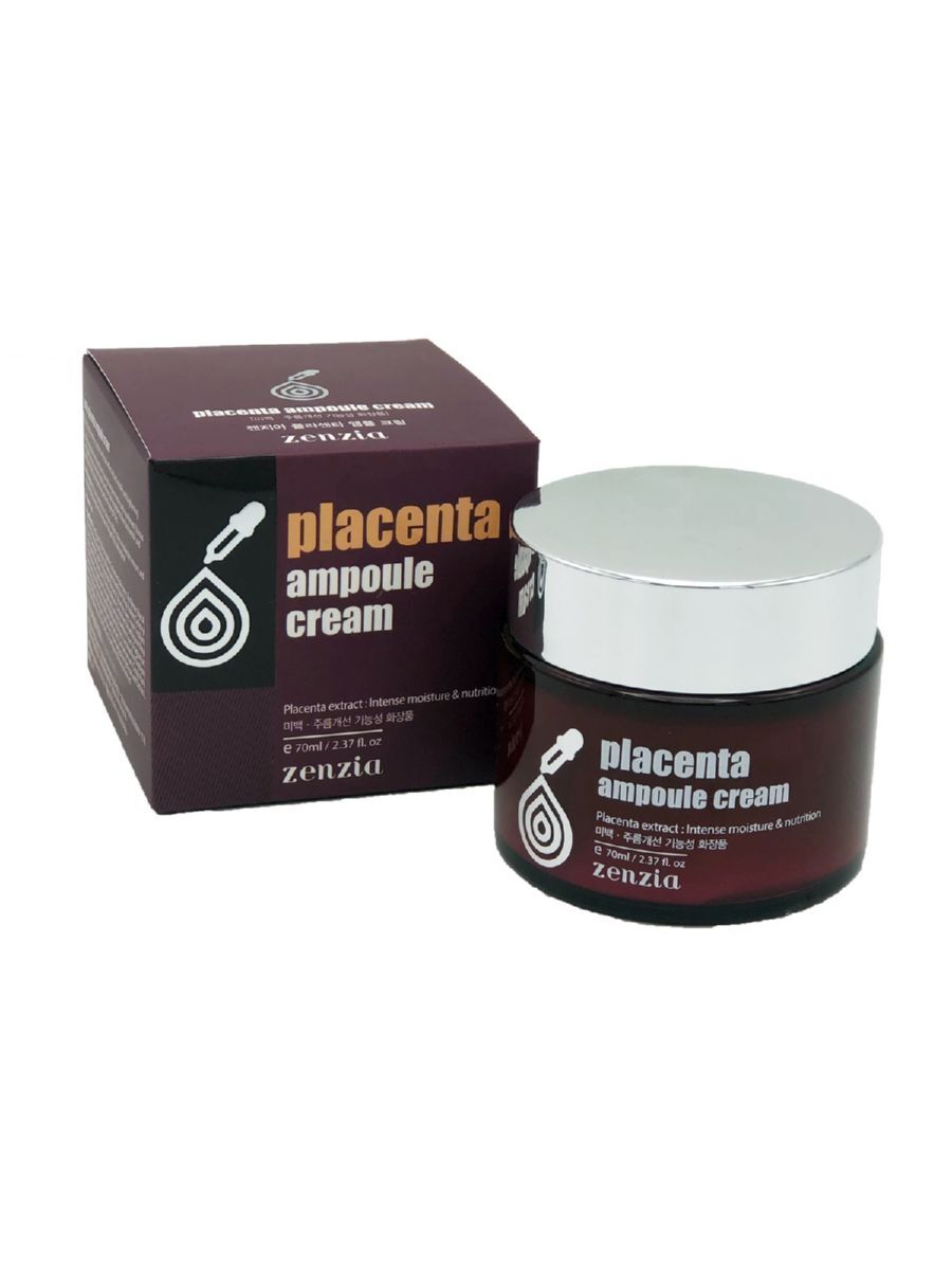 Характеристики Zenzia Плацентарный крем для лица Placenta Ampoule Cream