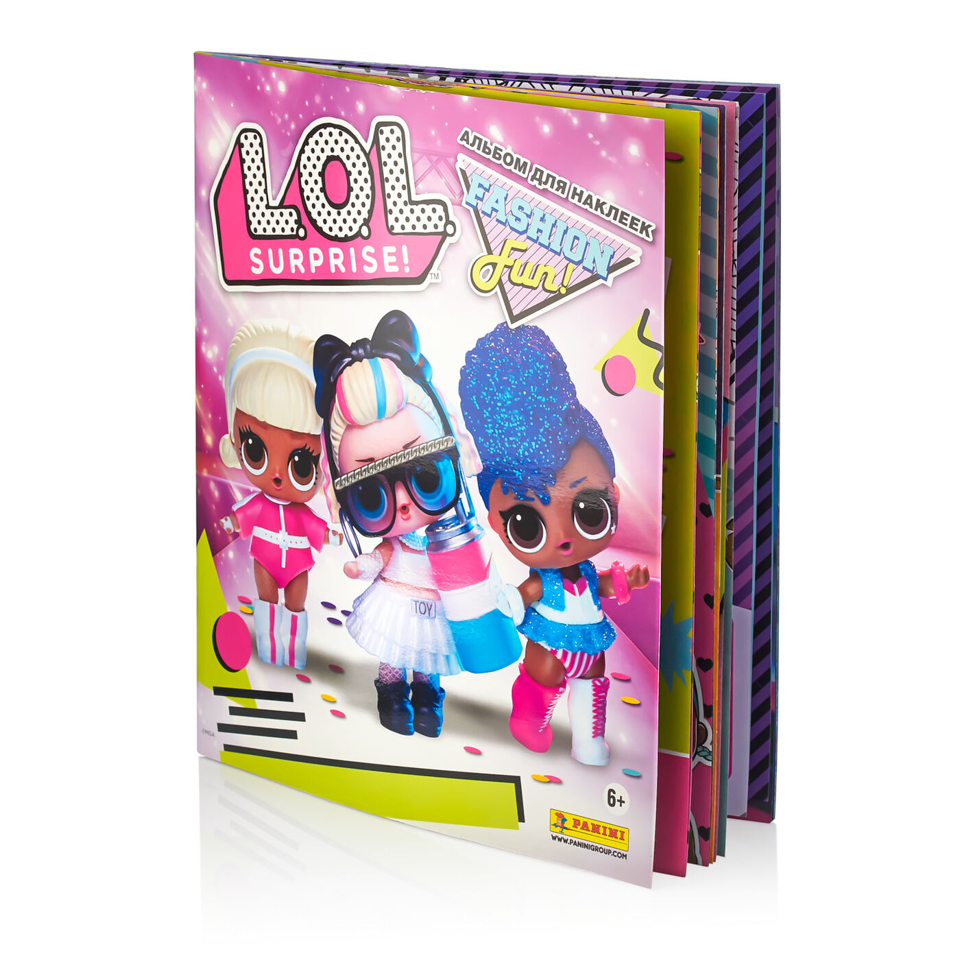 PANINI / Альбом для коллекционирования наклеек LOL Surprise! 3 