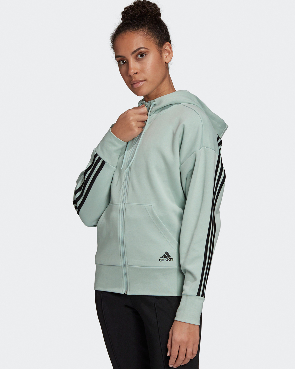 Характеристики Толстовка adidas W 3S Dk Fz S Hd, подробное описание товара.  Интернет-магазин OZON