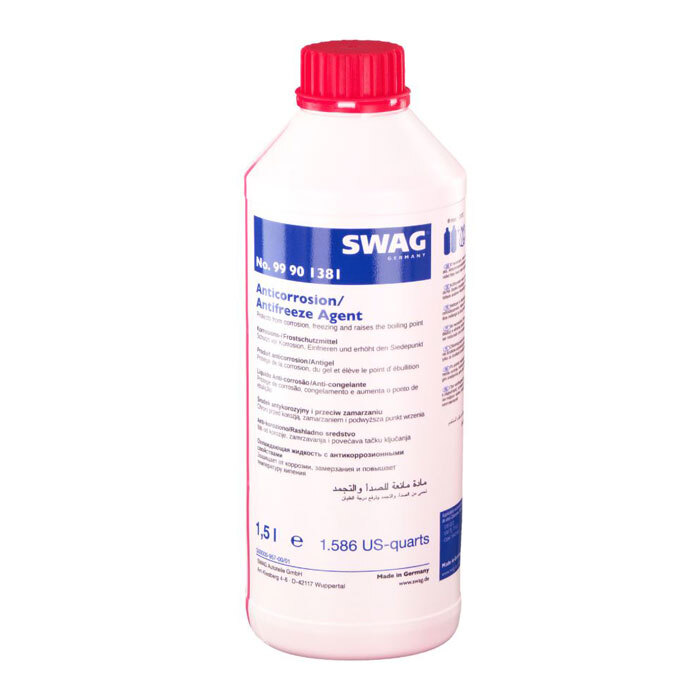 Антифриз Swag VAG G12 красный (концентрат) 1.5L — купить в интернет ...