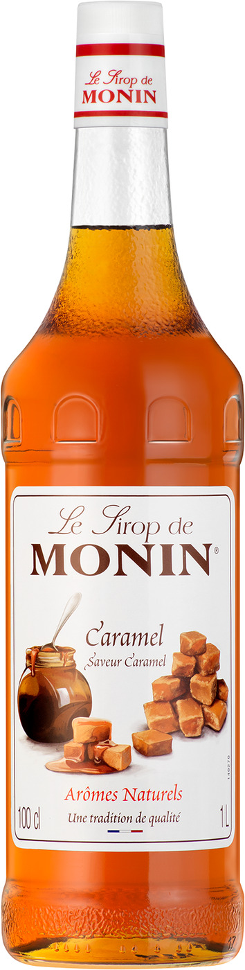 Monin Карамель сироп для кофе, для десертов, 1 л - купить с доставкой ...