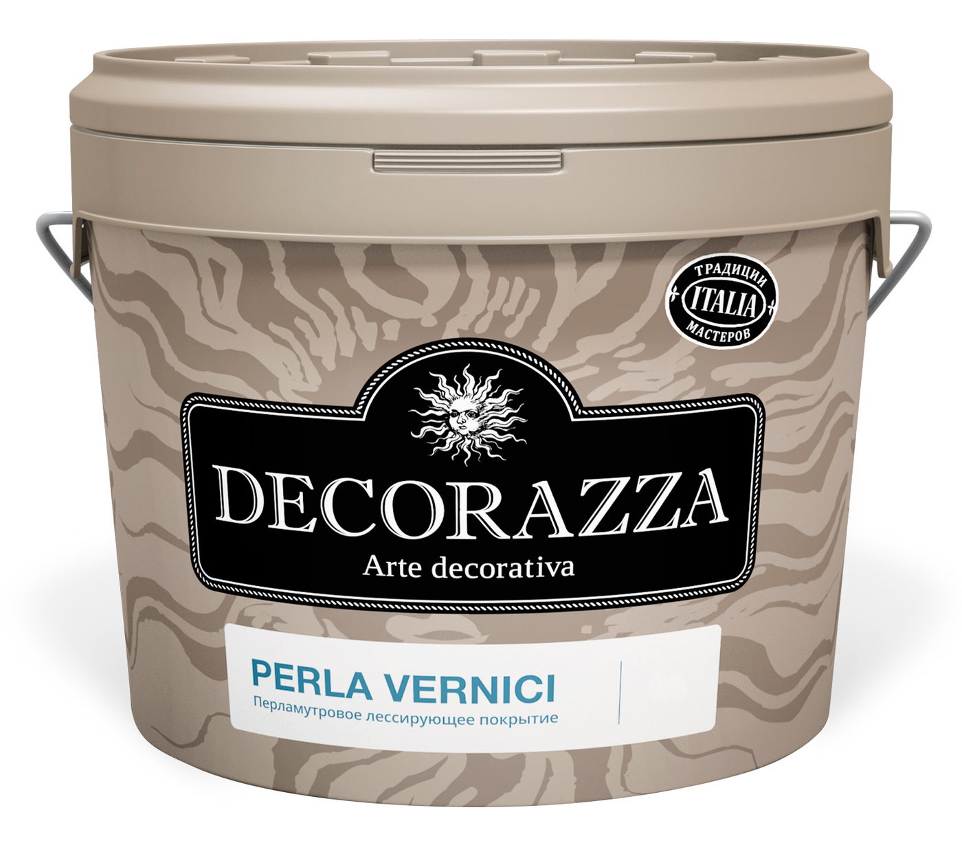 Лессирующее покрытие Decorazza Perla Vernici Argento 1 л, PL 001