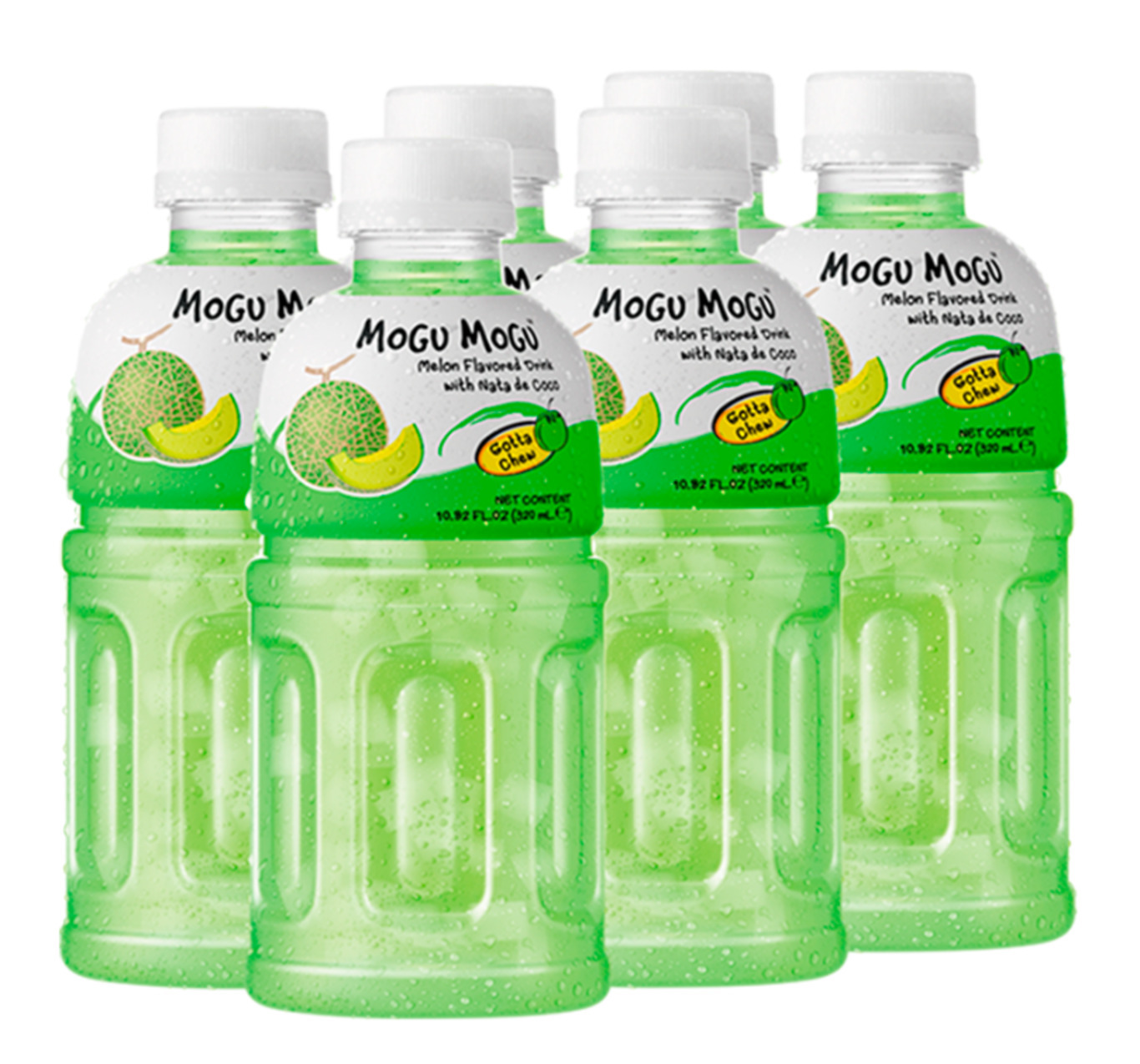Напиток сокосодержащий Mogu Mogu Дыня с кокосовым желе, 0.32 л х 6 шт ...
