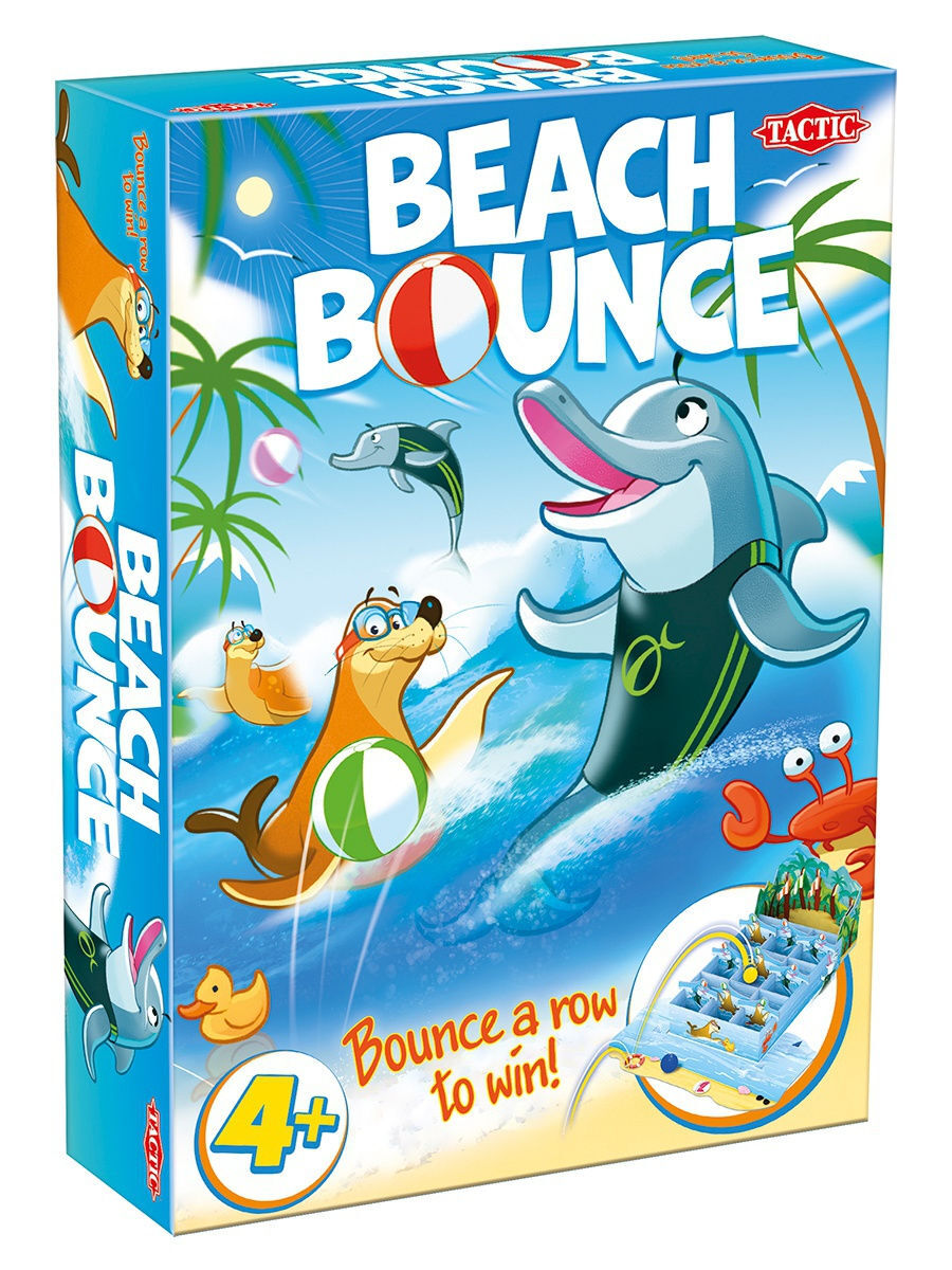 Настольная игра Beach Bounce (Бич Бонсе), 58028 - купить с доставкой по  выгодным ценам в интернет-магазине OZON (202119777)