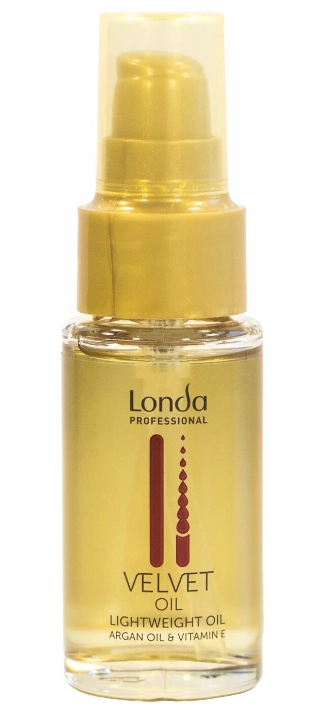 LONDA PROFESSIONAL Масло аргановое VELVET OIL для волос без утяжеления с аргановым маслом, 30 мл