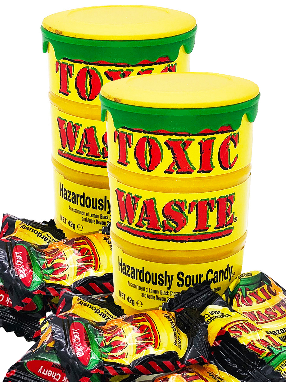 Toxic waste hazardously Sour Candy