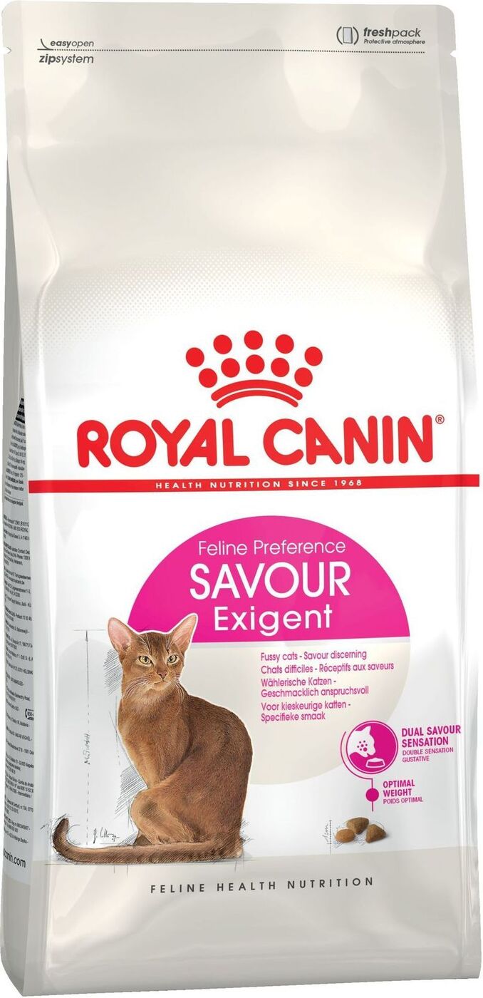 Корм сухой Royal Canin "Exigent 35/30 Savoir Sensation" для кошек, привередливых к вкусу продукта, 2 кг
