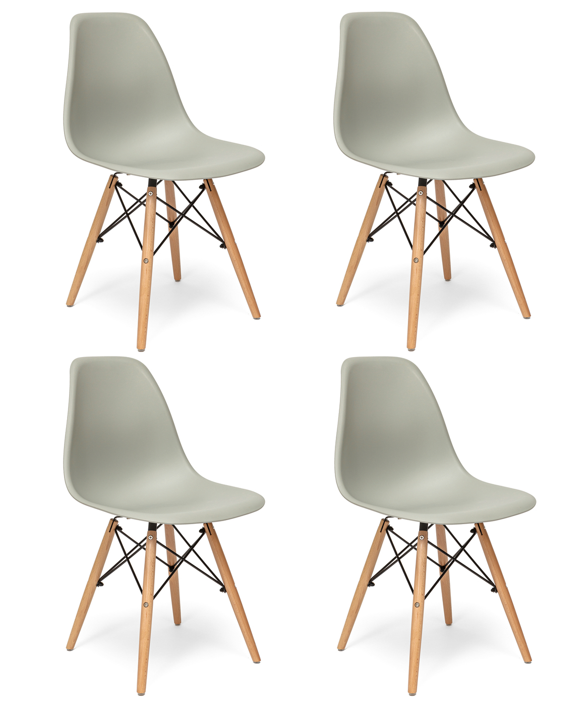Комплект стульев 4 шт для кухни. Комплект стульев для кухни DSW Style, 4 шт.. FN.22.2, 1 шт. Комплект стульев Eames DSW Premium. Стул Eames Style. Стул Stool Group Tulip белый.