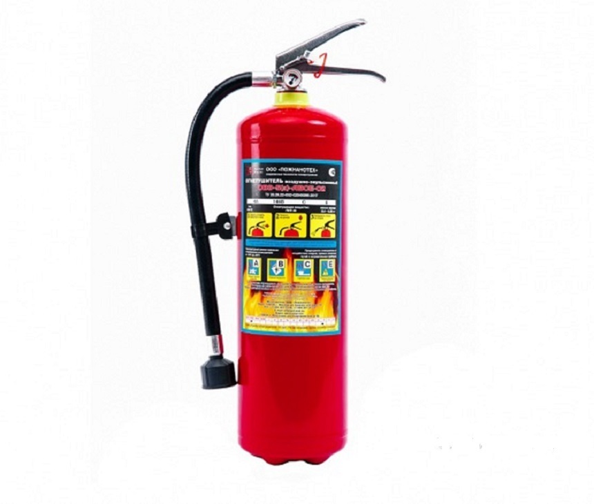 Характеристики Переносной Бытовой огнетушитель, Промышленный ...