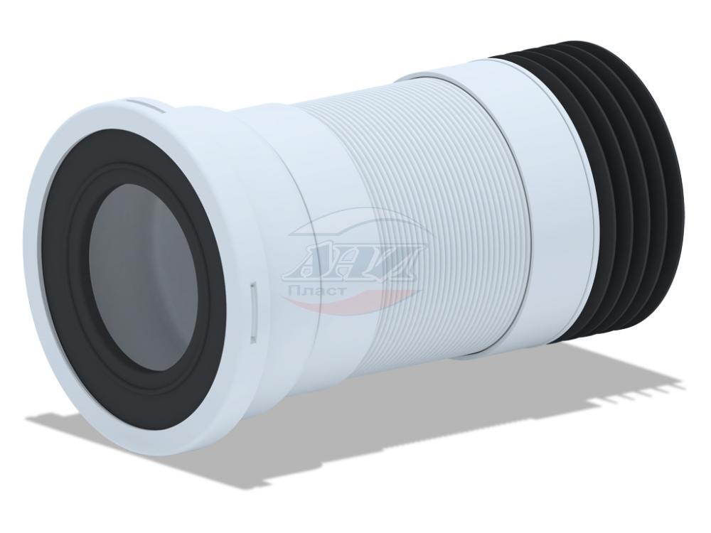 Характеристики Удлинитель гибкий для унитаза АниПласт K728R, подробное ...