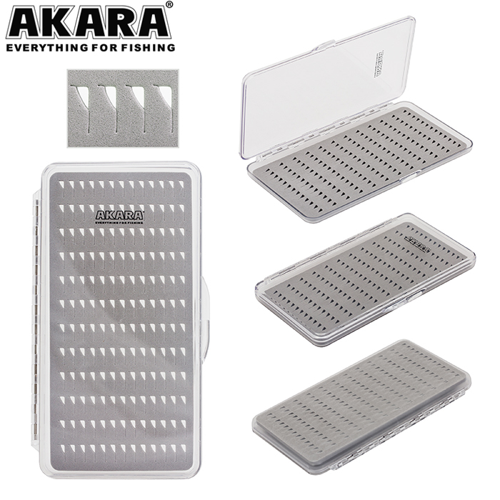 Коробка Akara NS-002 18,8х9,7х1,5 см для крючков