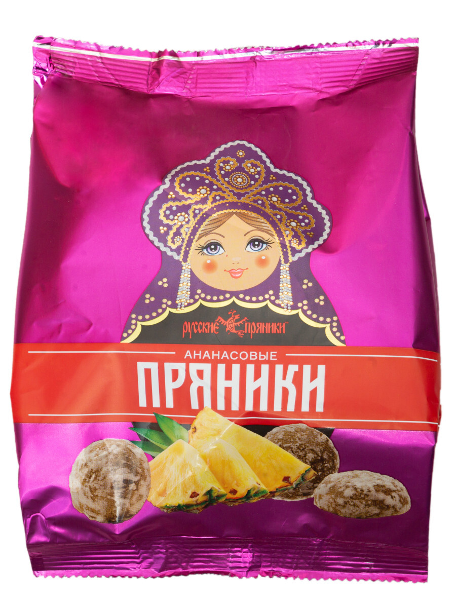 Пряники фасованные Русские пряники, "Ананасовые", 3 кг ( шоубокс, 10 шт ...