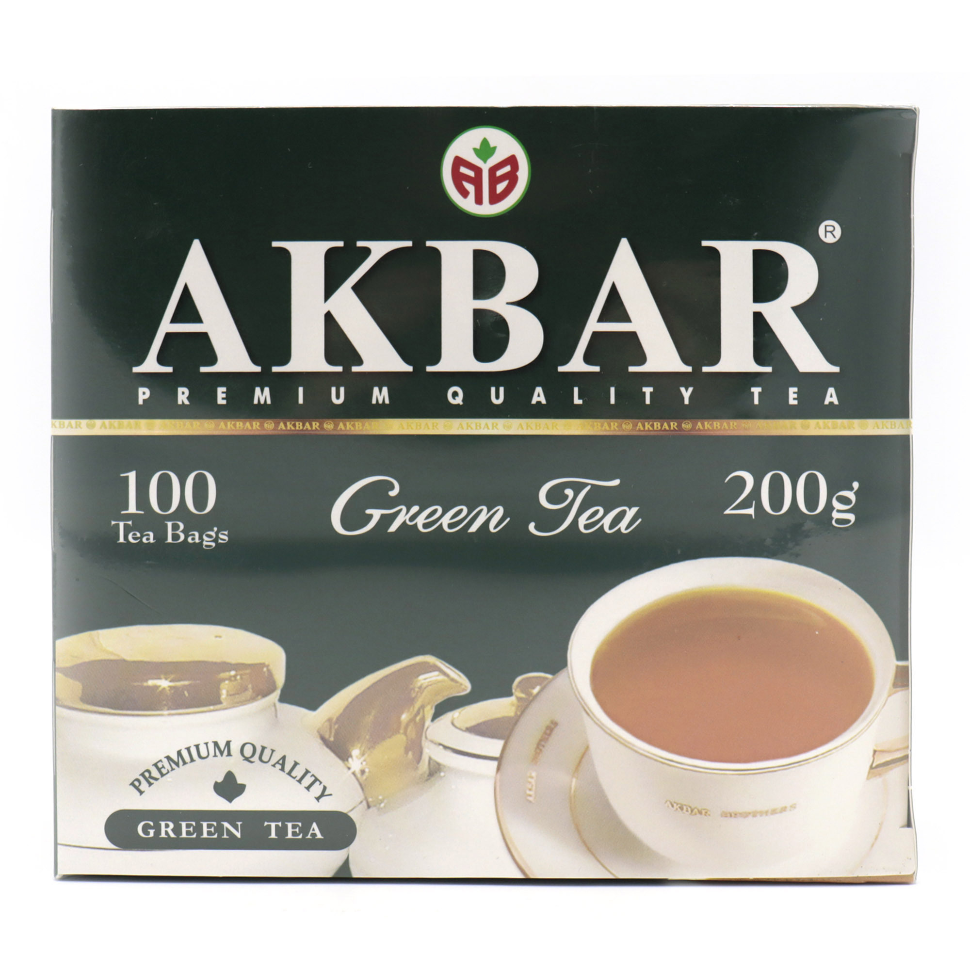 Чай Akbar Green Tea 100 пак. - купить с доставкой по выгодным ценам в ...