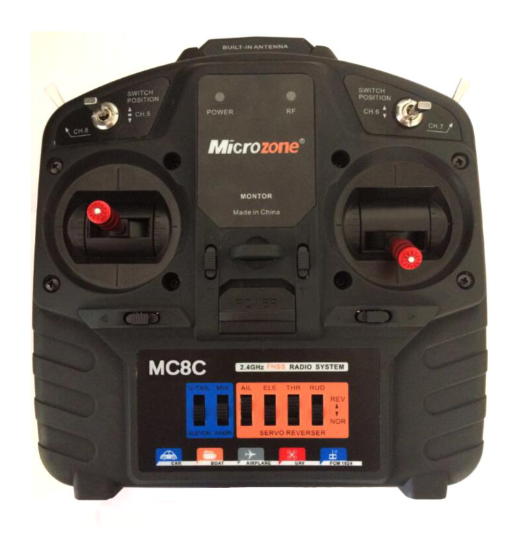 Аппаратура радиоуправления Microzone (SBUS) MicroZone MC8C - купить с ...