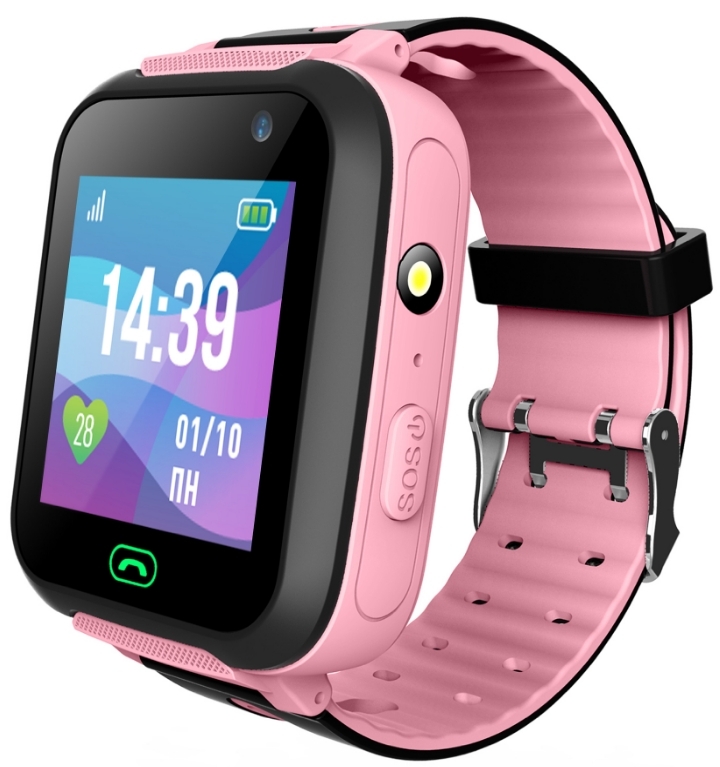 Купить смарт-часы Jet KID SWIMMER (SWIMMER-PINK), экран 1.44" - купить ...