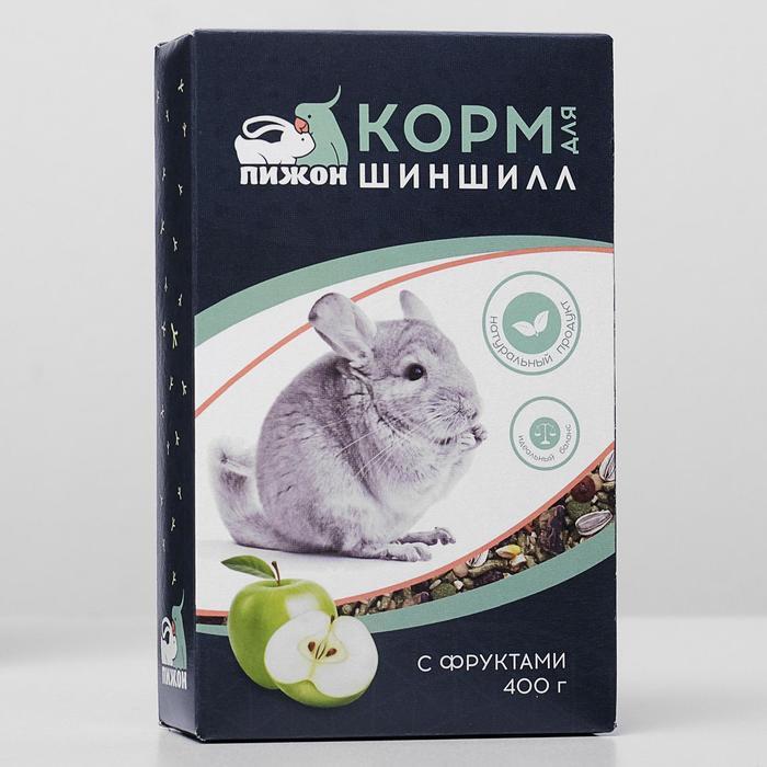Корм для шиншилл, с фруктами, 400 г — купить в интернет-магазине OZON с ...