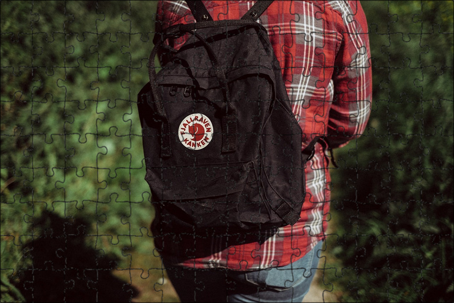 Fjallraven Kanken на людях