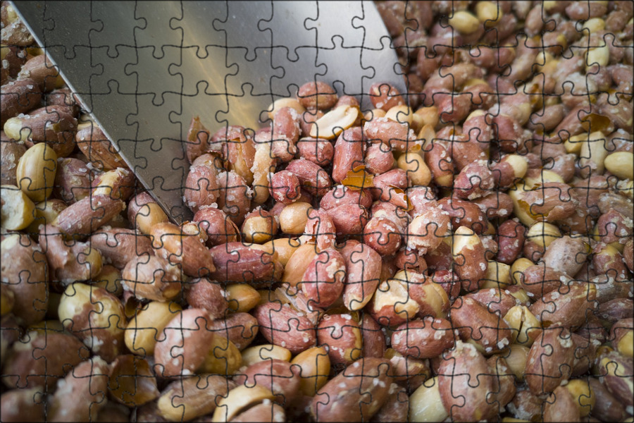Cacauetes.