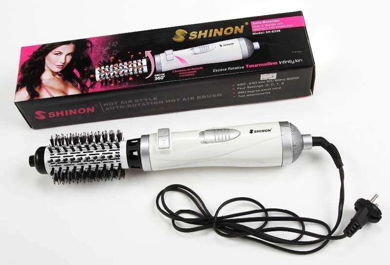Фен щетка для волос с вращением. Shinon sh-8228. Shinon sh7058. Shinon sh9912. Фен-щетка для волос Shinon фен стайлер 7в 1 9822.
