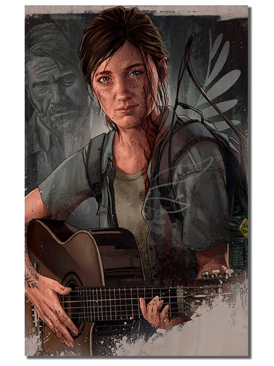 Last of us картина по номерам